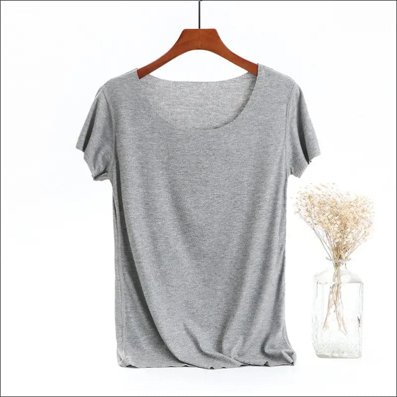 2021 spring and summer new round neck short-sleeved T-shirt