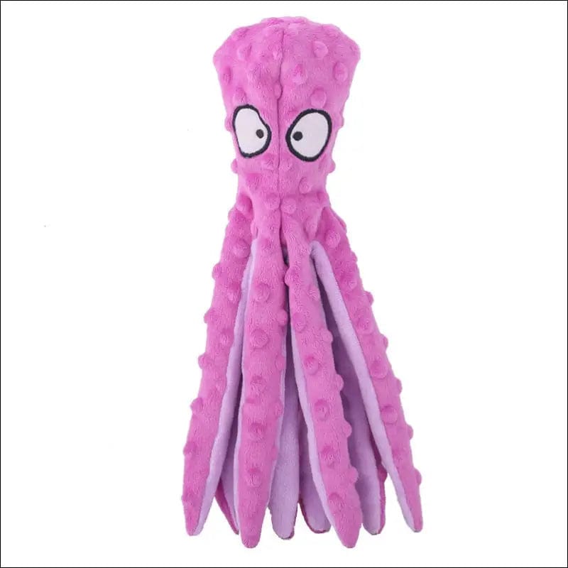 8 Legs Octopus Soft Stuffed Plush Dog Toys Outdoor Play