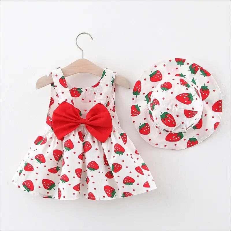 Adora-baby Dress and Hat Set (Multiple Styles Available!) -