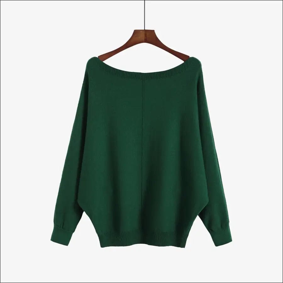 Amazon Explosive 2021 Women’s New Sweater Knit One-line