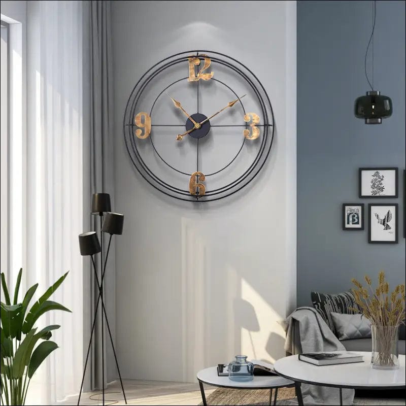 American innovation is old rustic personality clock 24 inch