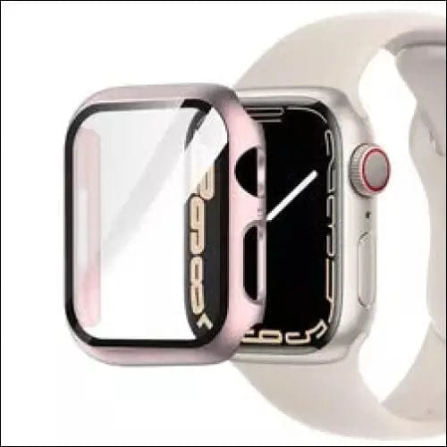 Apple Watch Tempered Glas Bumper - Rose Gold / 38mm -