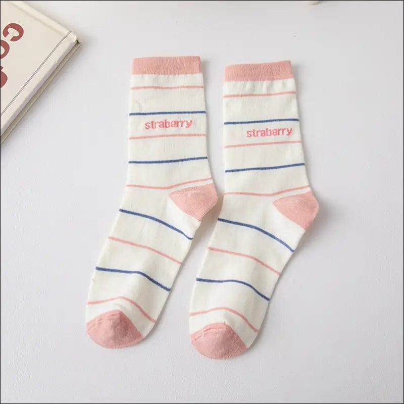 Autumn and winter socks Chinese stockings white series