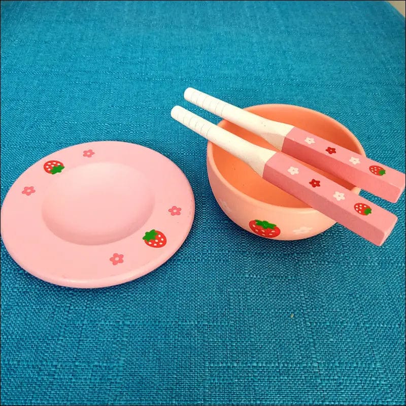 Baby birthday gift simulation kitchen accessories tableware
