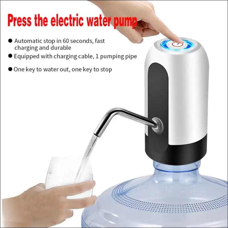 Bottle Pump USB Charging Automatic Electric Water Dispenser