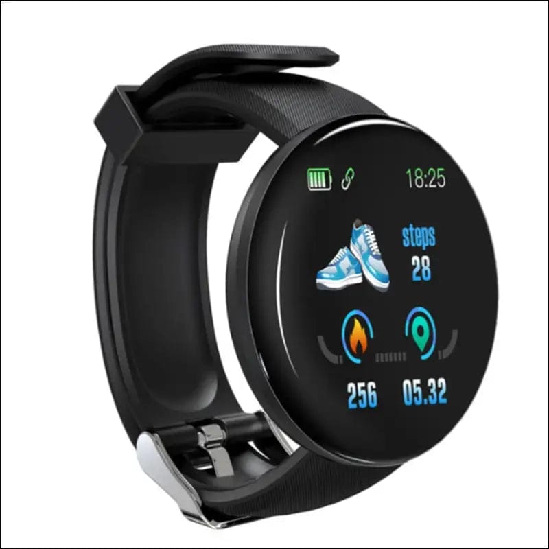 D18 Smart Watch Heart Rate Blood Pressure Fitness Tracker
