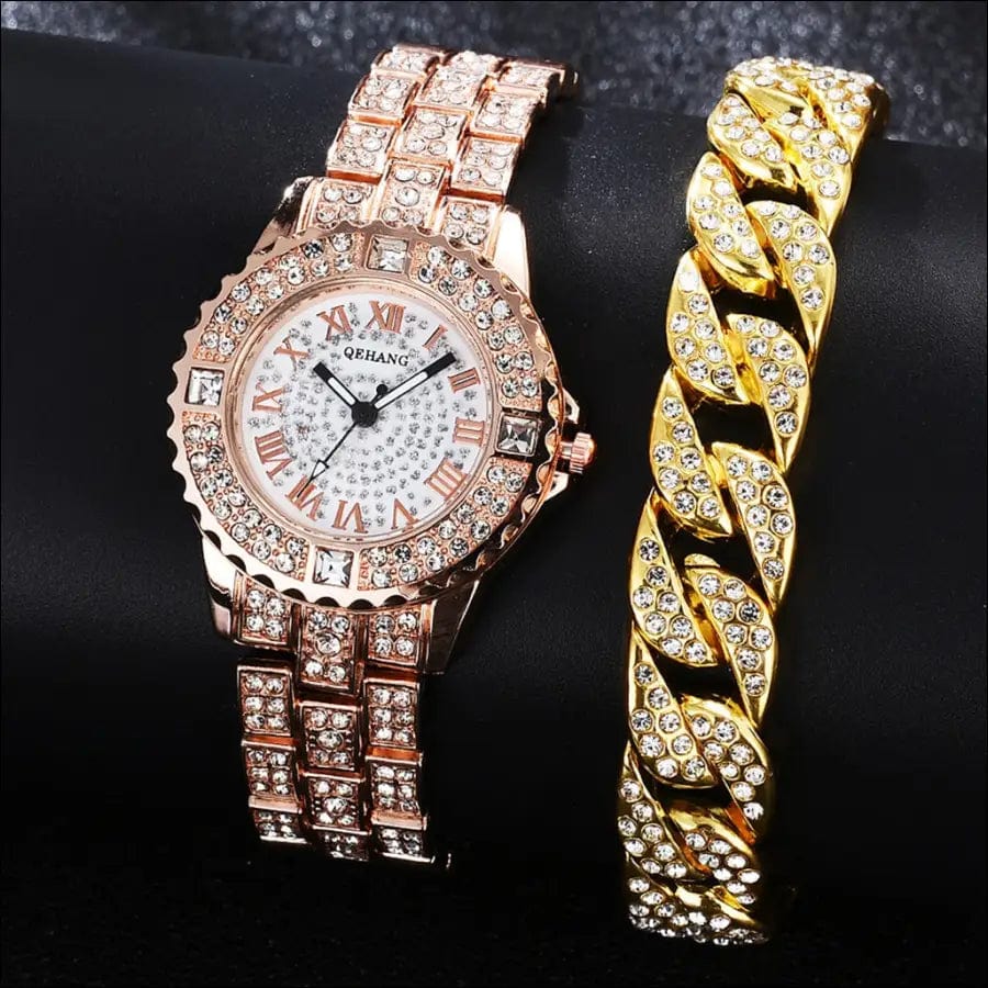 Diamond Women Watches Gold Watch Ladies Wrist Luxury Brand