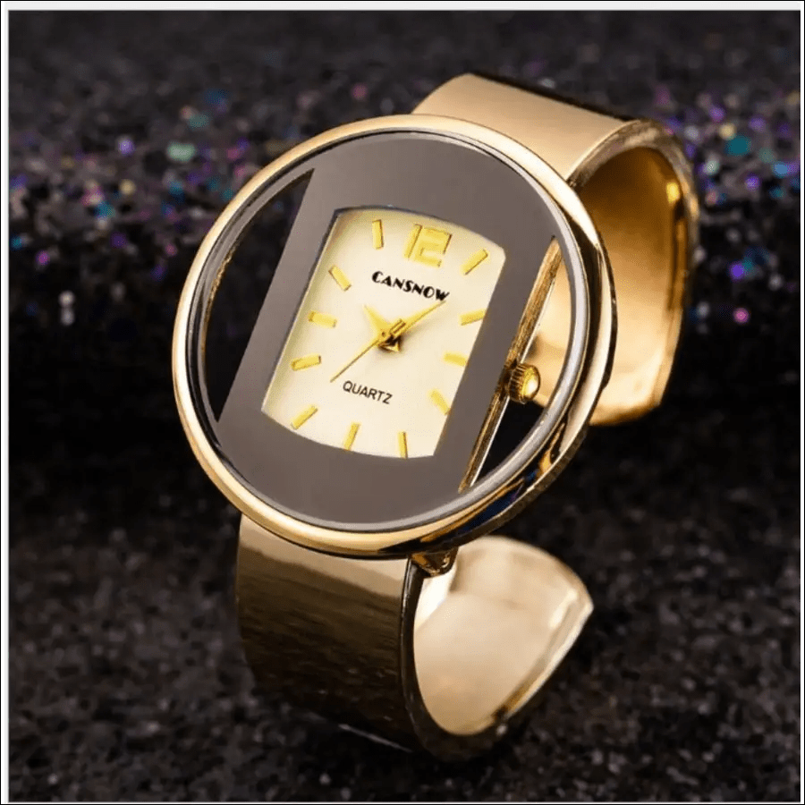 Dressy Casual Style Ladies Watch - Gold - 57927359-gold