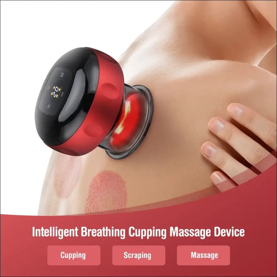 Electric Cupping Massage Device Gua Sha Wireless Vacuum