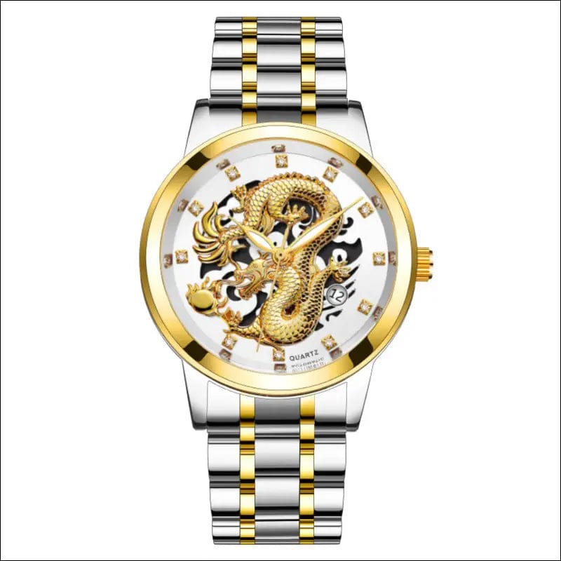 Foreign trade explosions fashion calendar men’s watch steel