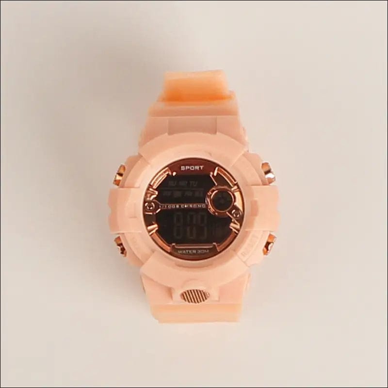 Gentleman’s new multi-function luminous candy color watch