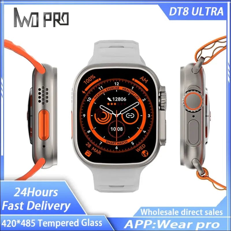 IWO DT8 Ultra Men Sports Smart Watch 2.0 Inch HD 420*485
