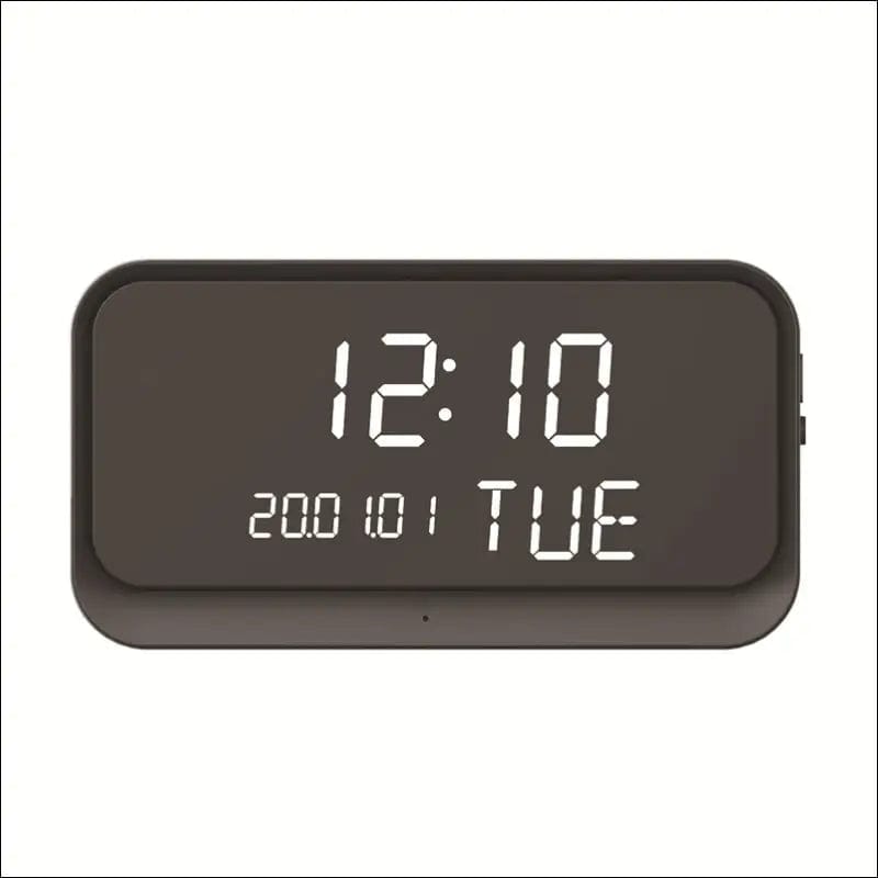 Korean version of the table alarm clock student home LED