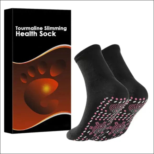 Lymphatic Slimming Health Socks - Black (1 Pairs/set) ?Buy 2