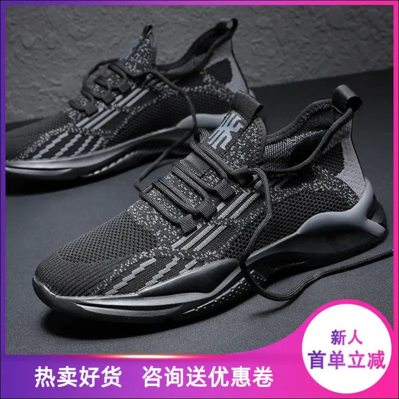 Men’s shoes 2021 summer new men’s mesh fashion sports