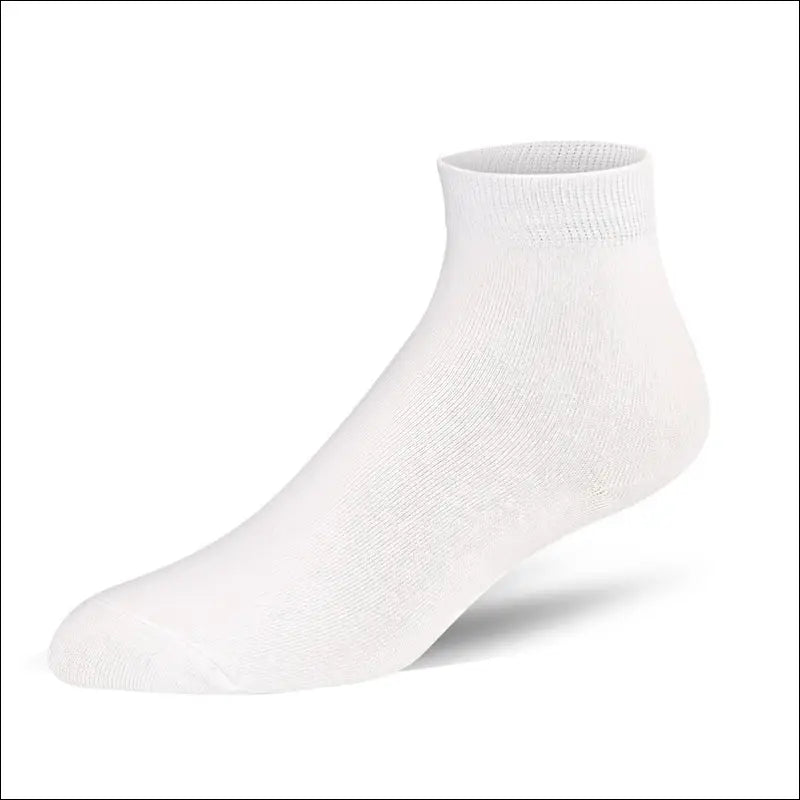 Men’s socks combed cotton comfortable breathable solid color
