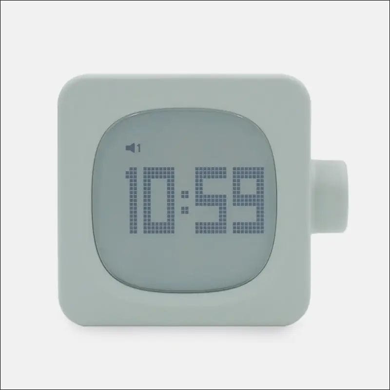 MUID square small alarm clock creative student couple watch
