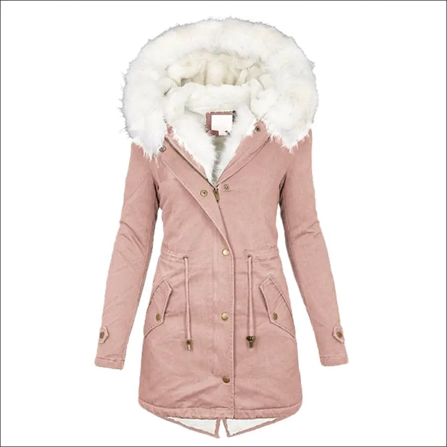 Neue Winter Damen Jacke mittellang verdicken Plus Size 5XL