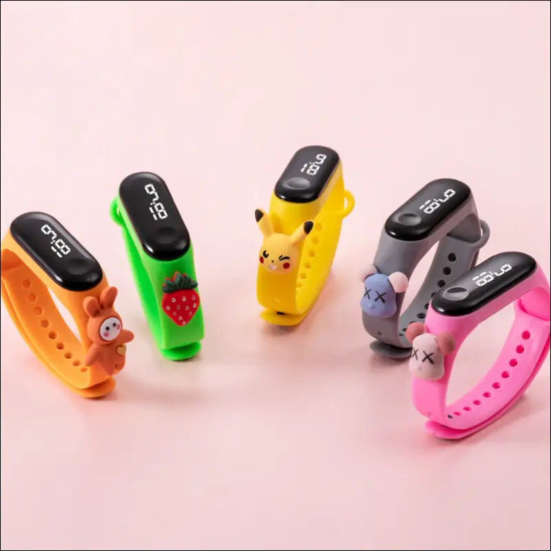 New doll watch waterproof cartoon student touch electronic