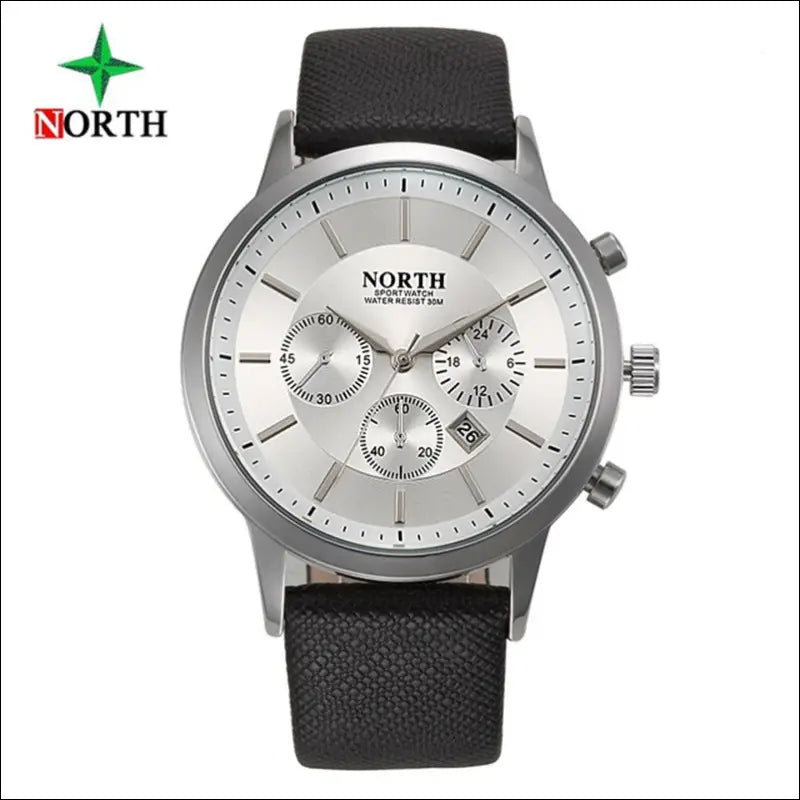NORTH watch multi-function waterproof casual fashion