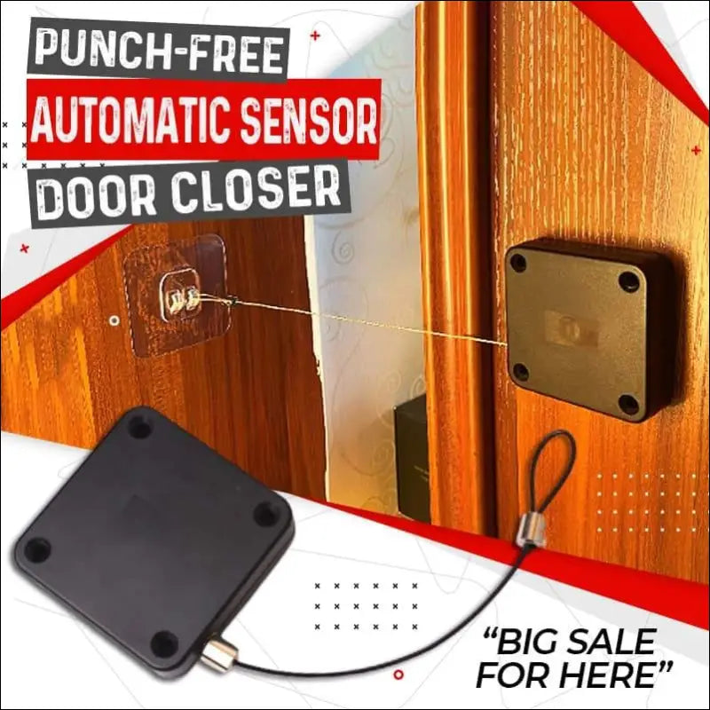 Punch-free Automatic Sensor Door Closer For Drawers