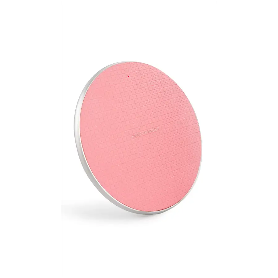 Round Wireless Ultra-Thin Charger New Product 10W Aluminum