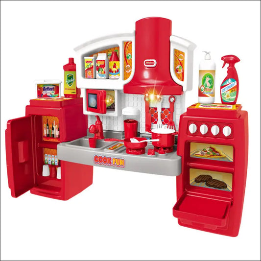 Simulation kitchen set will cook girls over home toy little