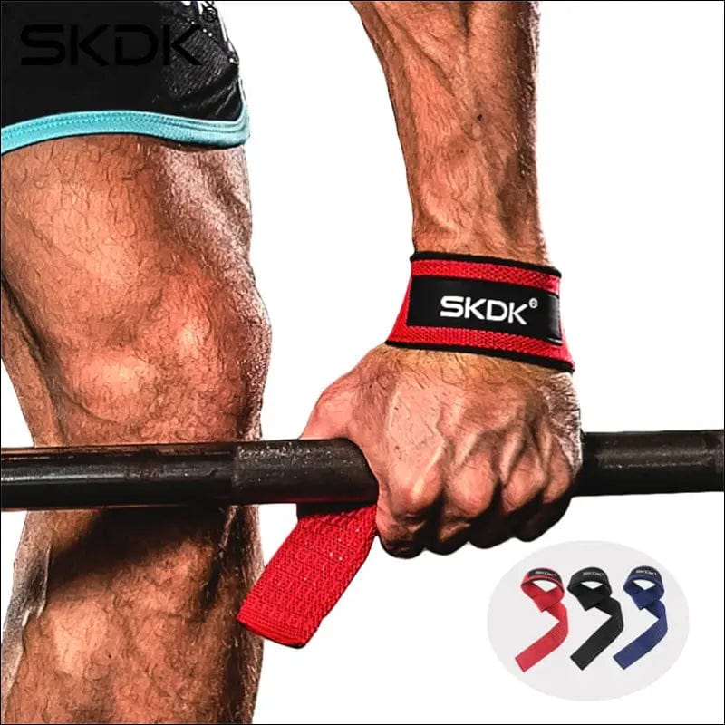 SKDK Weightlifting Gym Anti-Slip Sport Safety Wrist Straps -
