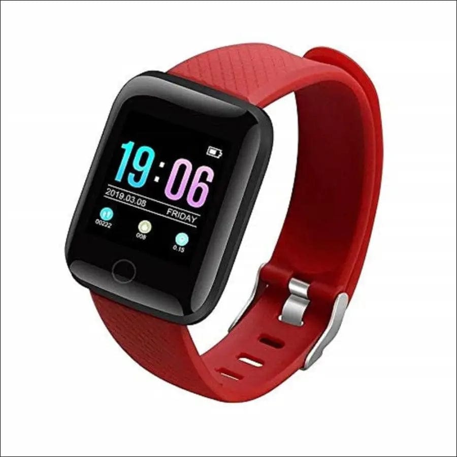 Sports Smart Watches - Red - 23068544-red BROKER SHOP BUY