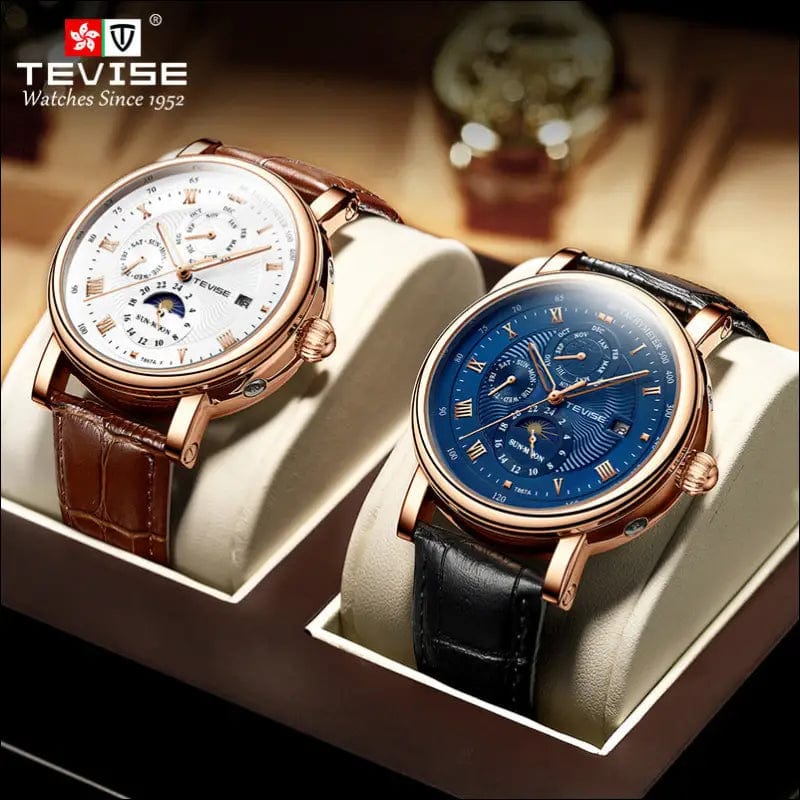Text mechanical watch luxury high-end waterproof business