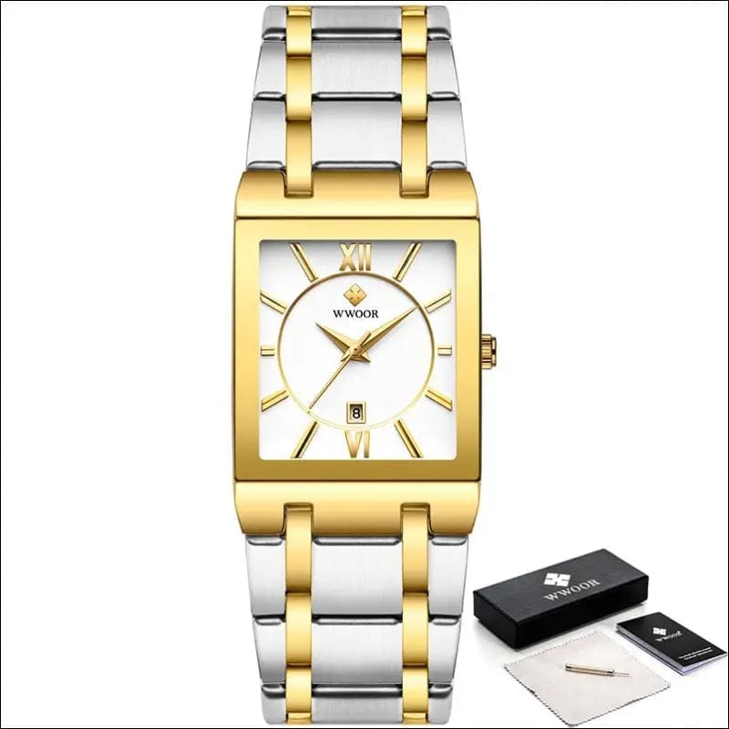 The CEO Men’s Quartz’s Wristwatch - gold white / China -