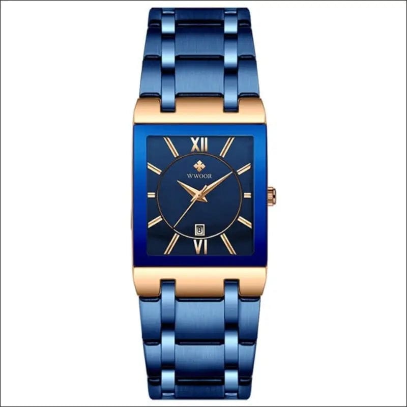 The CEO Men’s Quartz’s Wristwatch - rose blue no box / China