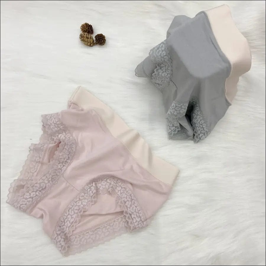 Women’s underwear female no trace milk silk medium waist