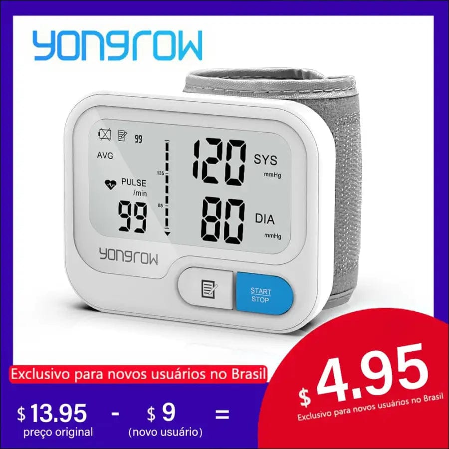 Yongrow Automatic Digital Wrist Popular Watch - English