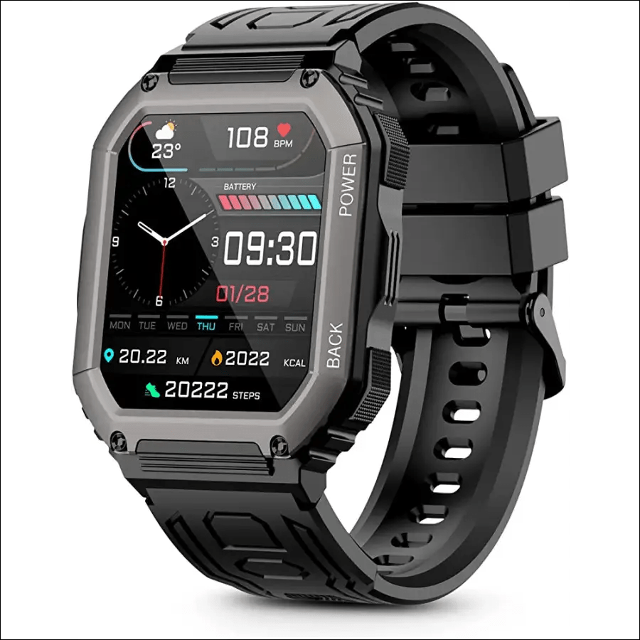 ZYCZWL Military Smart Watches for Men with Bluetooth