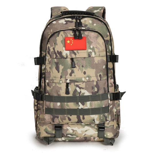 Factory custom emergency package camouflage shoulder bag waterproof jungle outdoor backpack large capacity luggage bag backpack