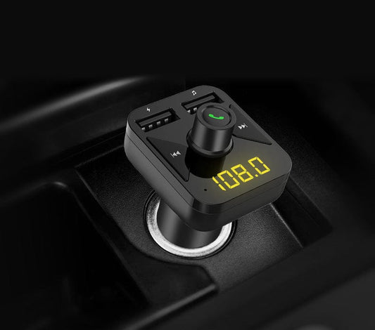 Car MP3 Bluetooth player car MP3 Bluetooth hands-free car charger FM transmitter car charger