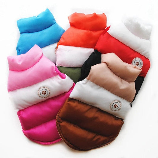 Pet Clothes For Dogs Thicken Warm Winter Puppy Pet Cat Coats Waterproof Dog Jacket Chihuahua Pug French Bulldog Vest Clothing