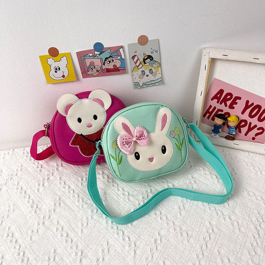 Children's new Messenger bag cartoon cute accessories shoulder bag mini change bag multicolor anti-pretext tide bag